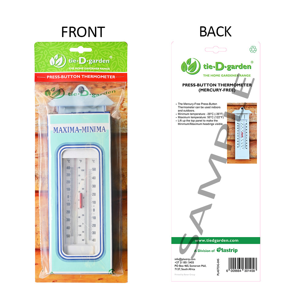 Press-Button Thermometer (Mercury-Free)