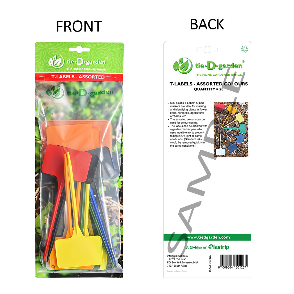 T-Labels - Assorted Colours