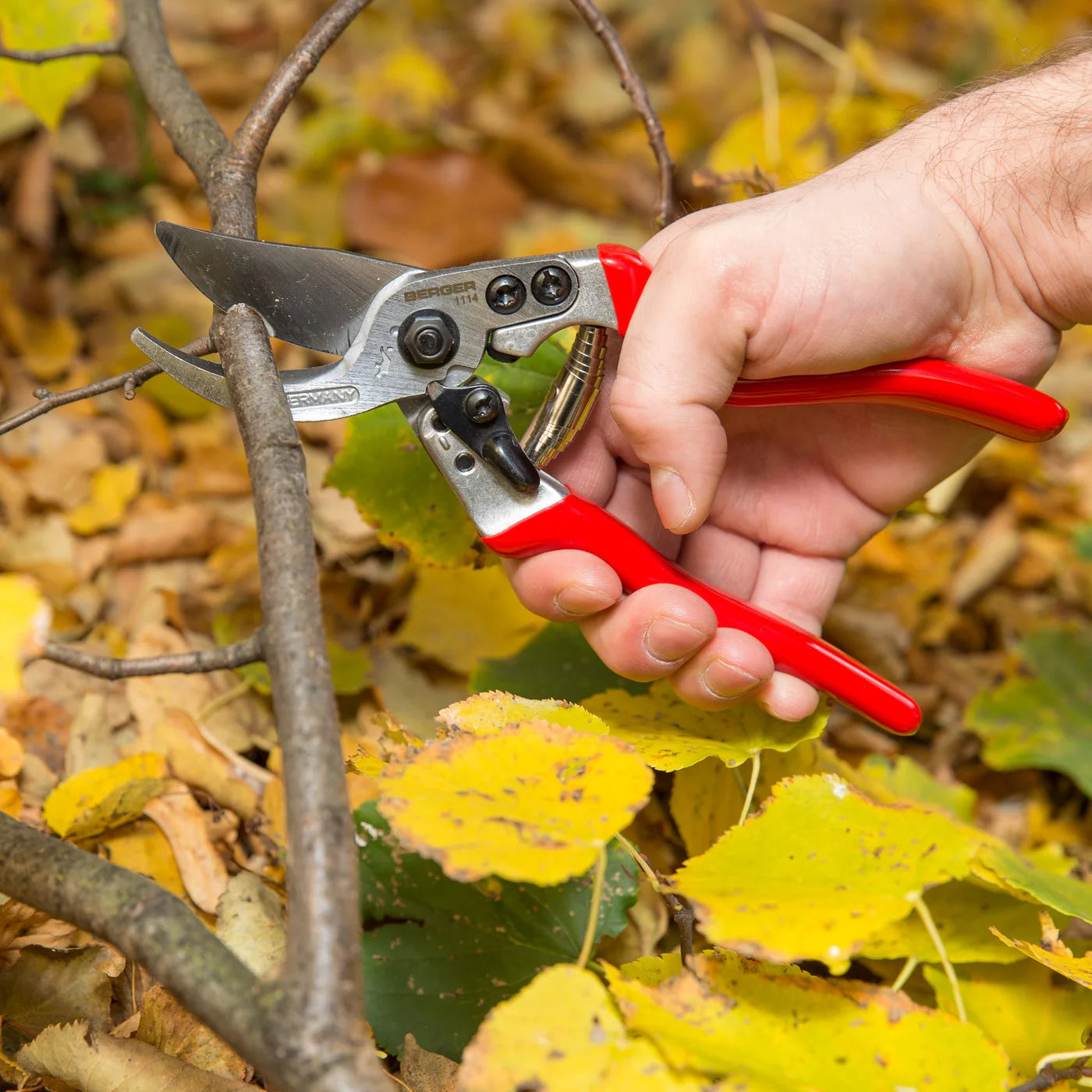 BERGER PROFESSIONAL PRUNING SHEAR / ALUMINUM / ANGLED BLADE #1114