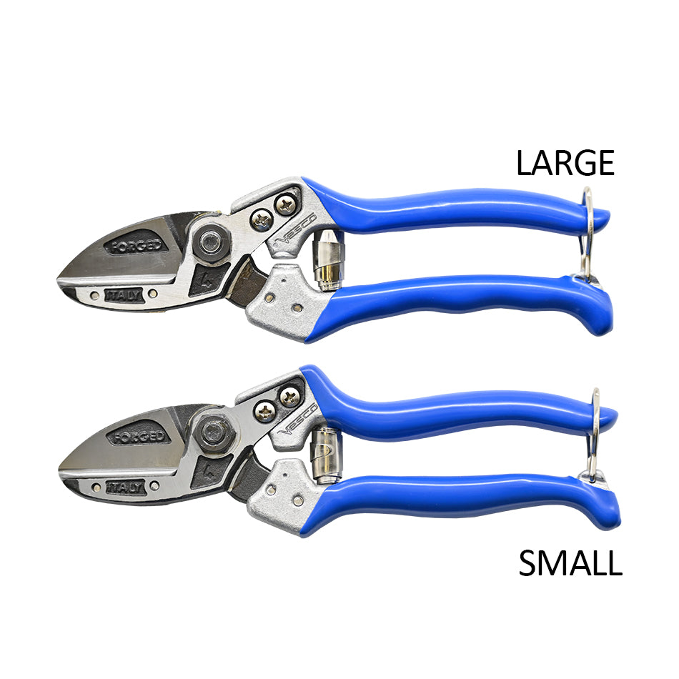 Vesco A4 Small and Large Anvil Pruning Shears 