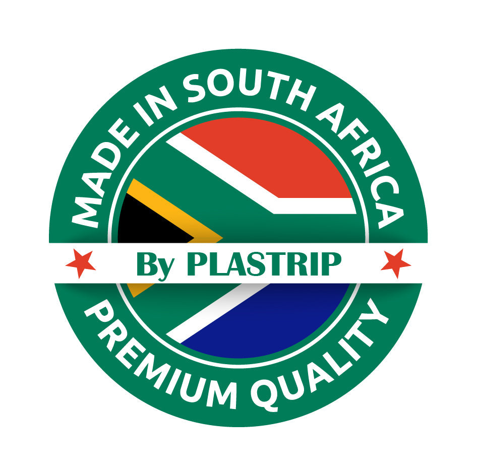 Made in SA by Plastrip badge