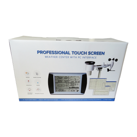 Professional Wireless Weather Station WT1081 in packaging
